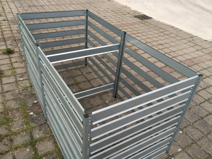 Komposter - Anbauset XXL aus Metall 1 m x 1 m x 1 m verzinkt How to cut a kiwi